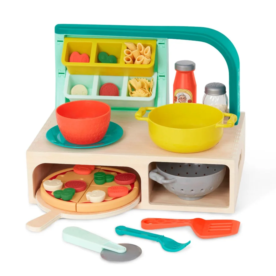 Pizza Pasta Station B Toys Kleines Karussell